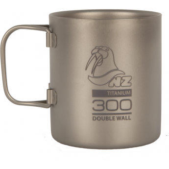 Титановая термокружка KOVEA NZ Ti Double Wall Mug 300 ml Титановая термокружка KOVEA NZ Ti Double Wall Mug 300 ml